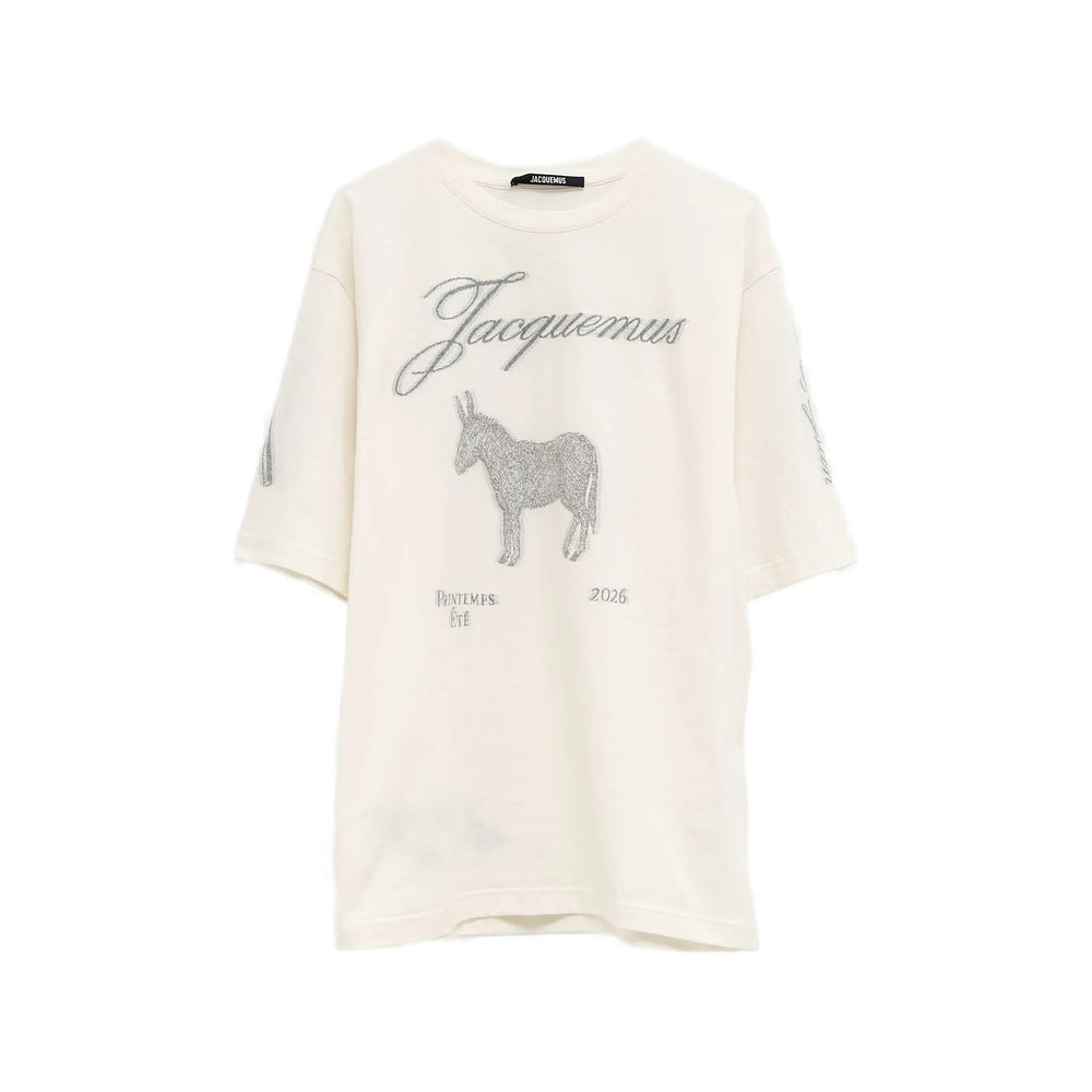 Jacquemus T Shirt - Bianco | 7ad0634de2719bfa640dea451464919ca33756a3