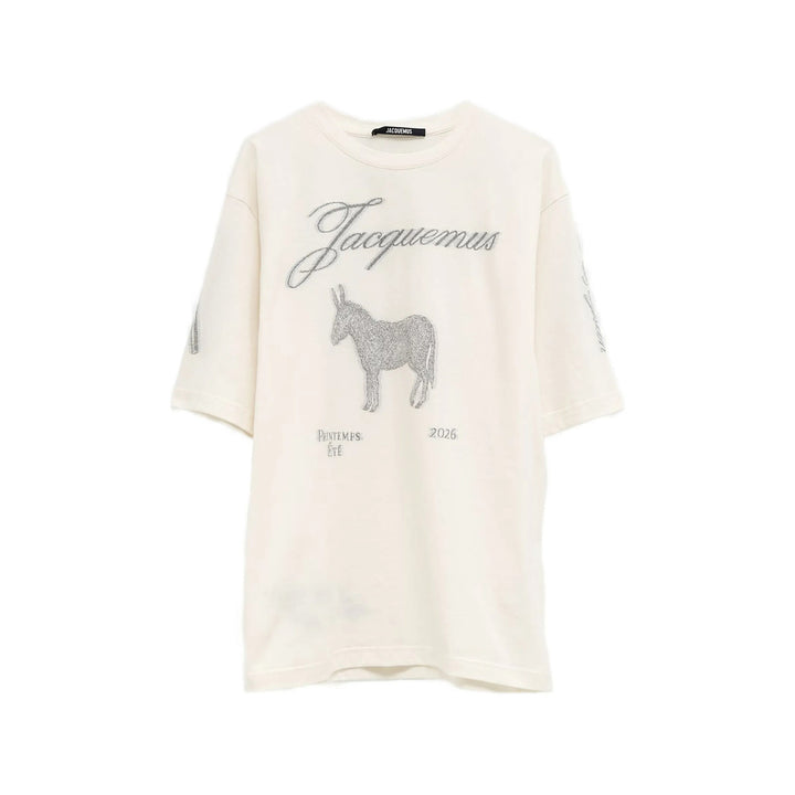 Jacquemus T Shirt - Bianco | 7ad0634de2719bfa640dea451464919ca33756a3
