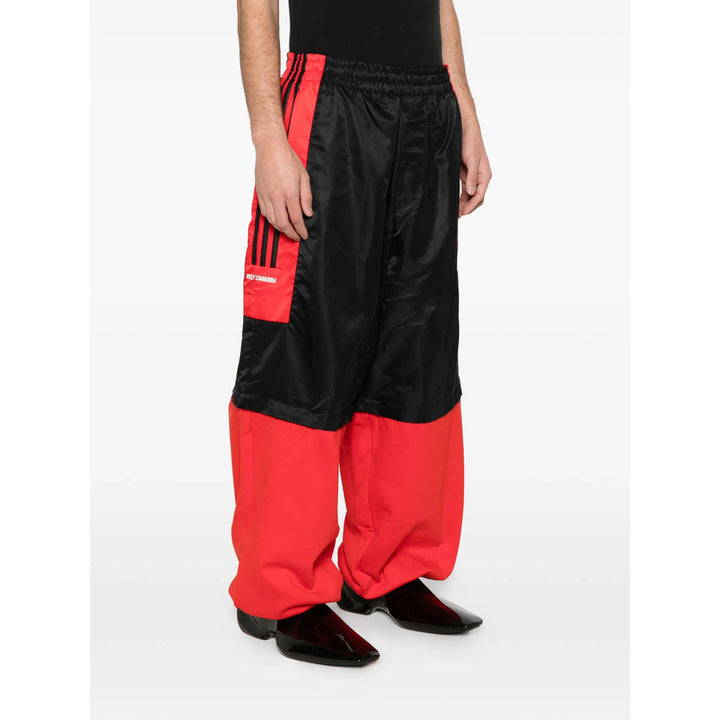 Adidas By Willy Chavarria Pantaloni - Nero, Rosso | e7812cf66bb91c08f9dcfe9ccf247ff630c5ecec