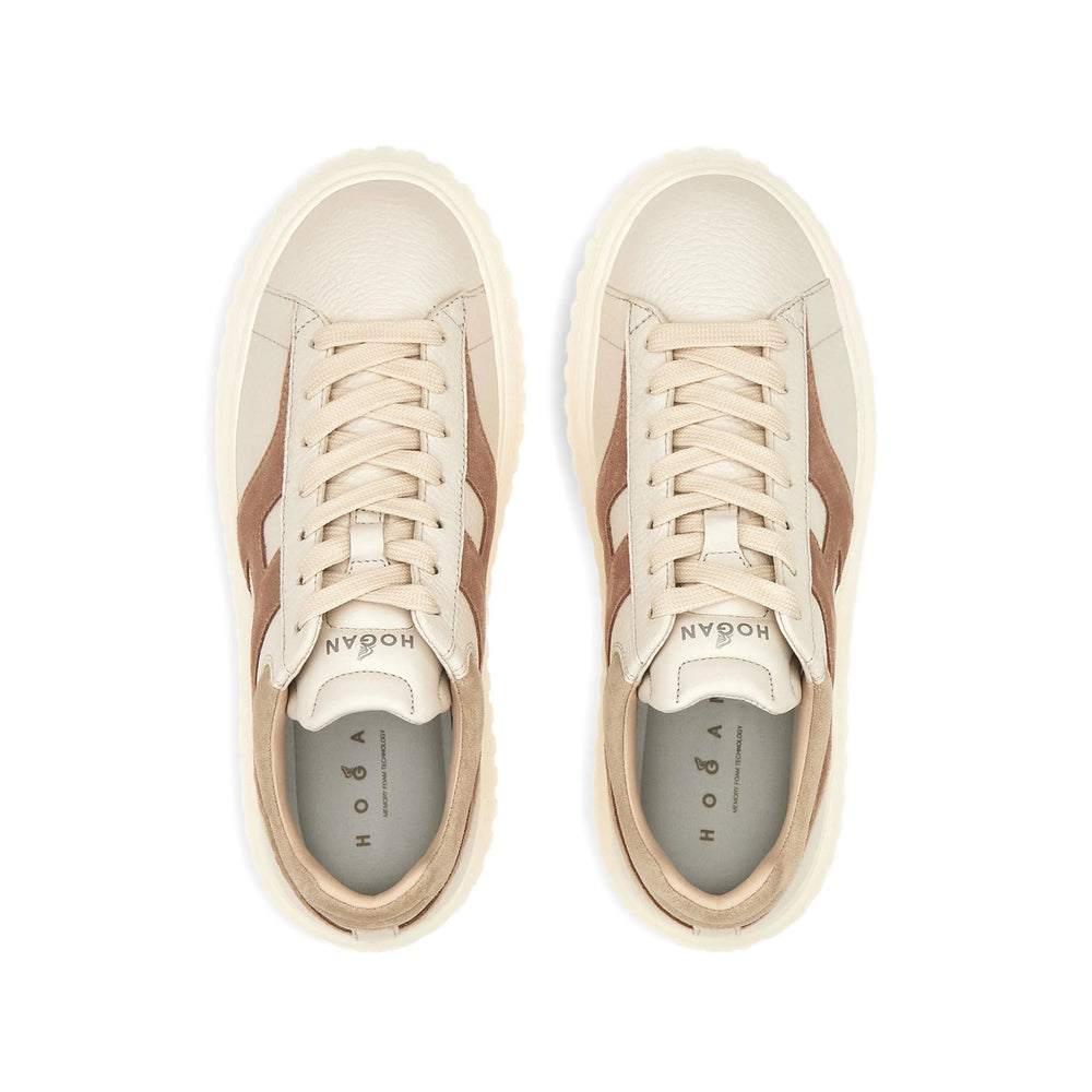 Hogan Sneakers - Neutri, Marrone | 440d9e707ec051bc9f32bff1732d3ae117442097