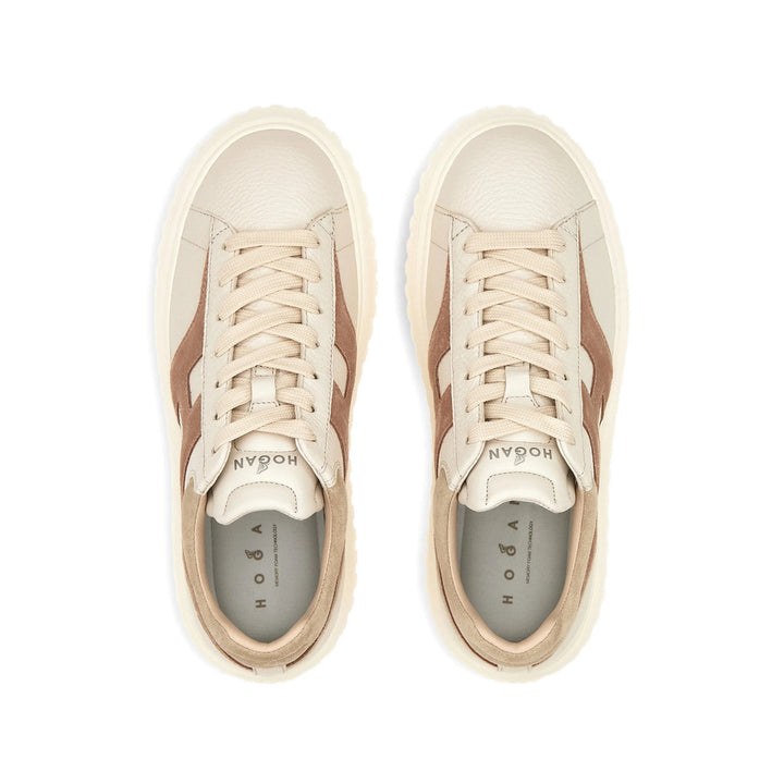 Hogan Sneakers - Neutri, Marrone | 440d9e707ec051bc9f32bff1732d3ae117442097