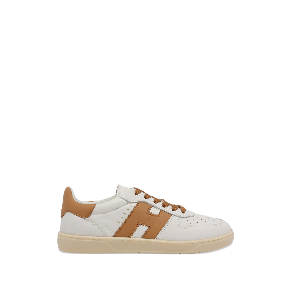 Hogan Sneakers - Bianco, Marrone | 29170ed83bce8f40f0b78c68a7d11d1a76af5d5c
