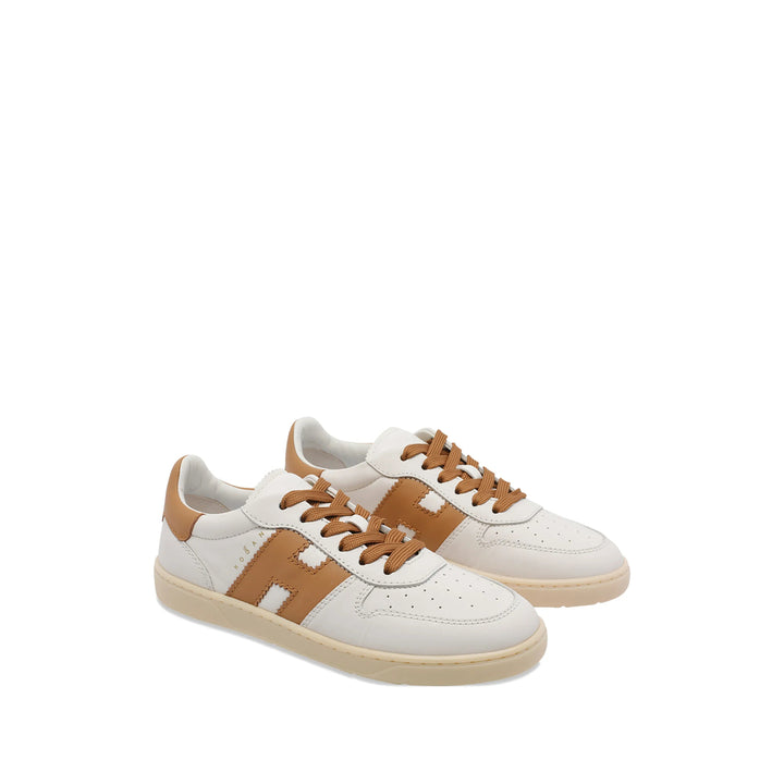 Hogan Sneakers - Bianco, Marrone | 51fdcedce65d7641408355479b3d0de8df3ff9b4