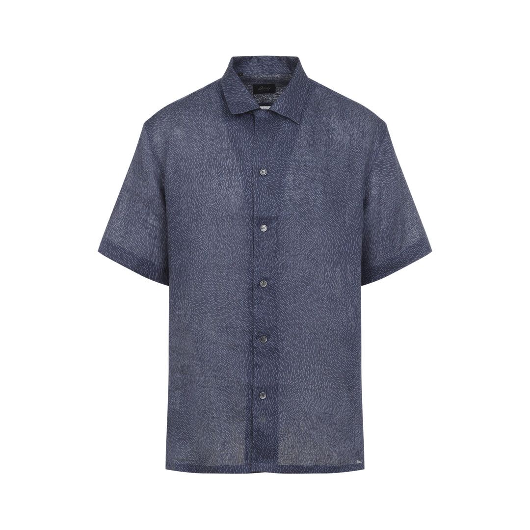 Brioni Shirts - Blu | a9260e05b09a41f0952770df410cbd26c4d5fd63