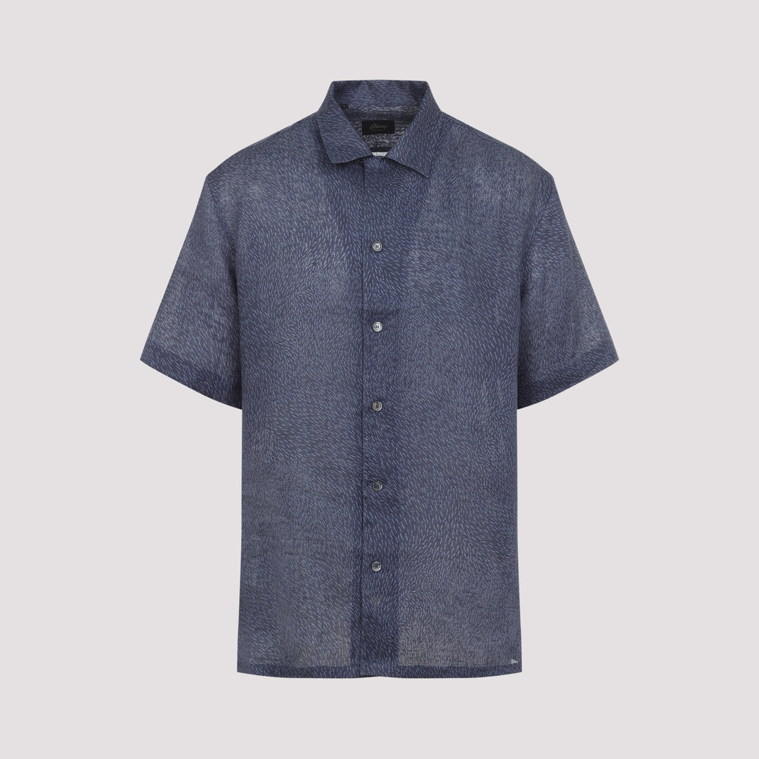 Brioni Shirts - Blu | 2f62ebe21043e993db432098ac9e021e14160290