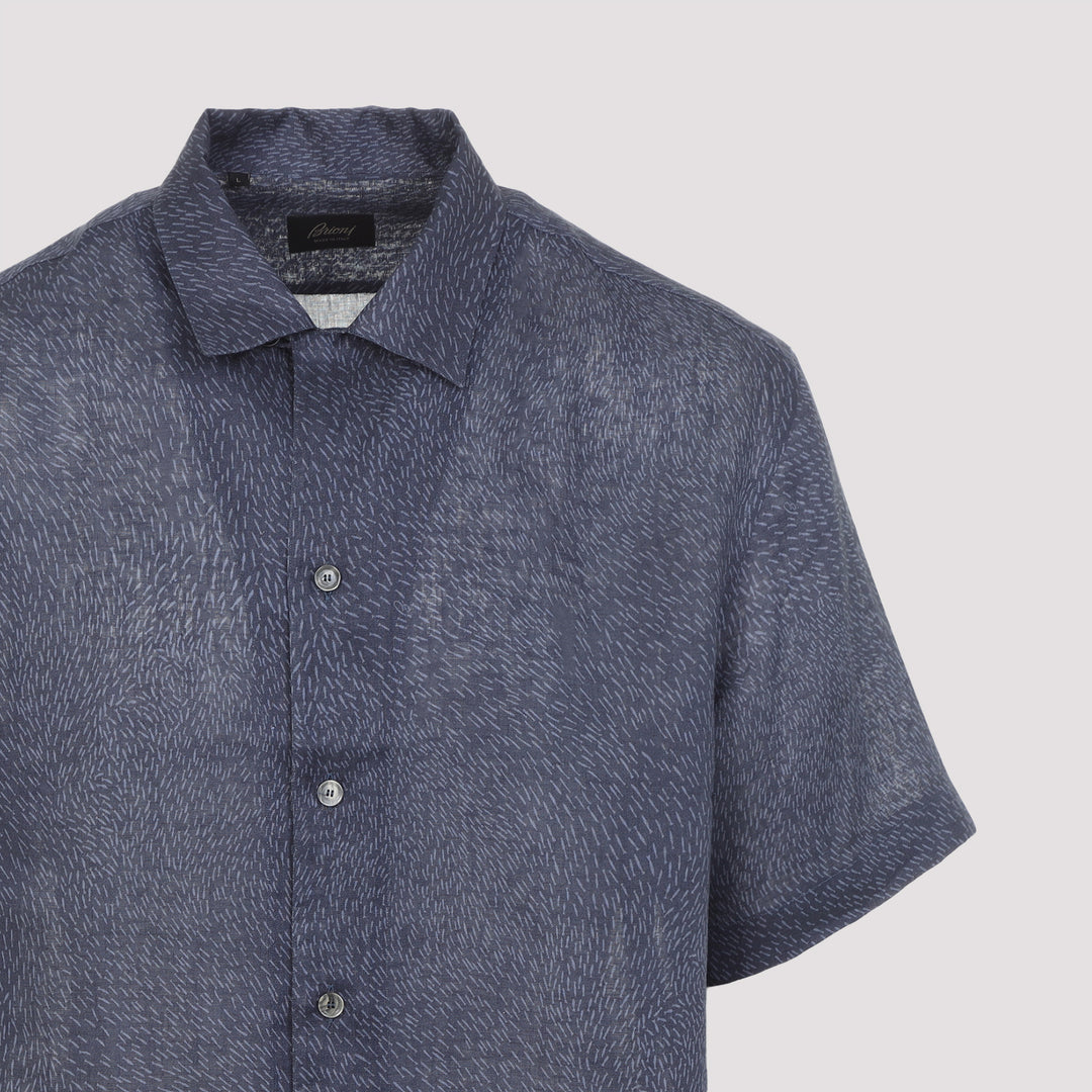 Brioni Shirts - Blu | a413fed3be780376640373a09e92d29a9363c3c0