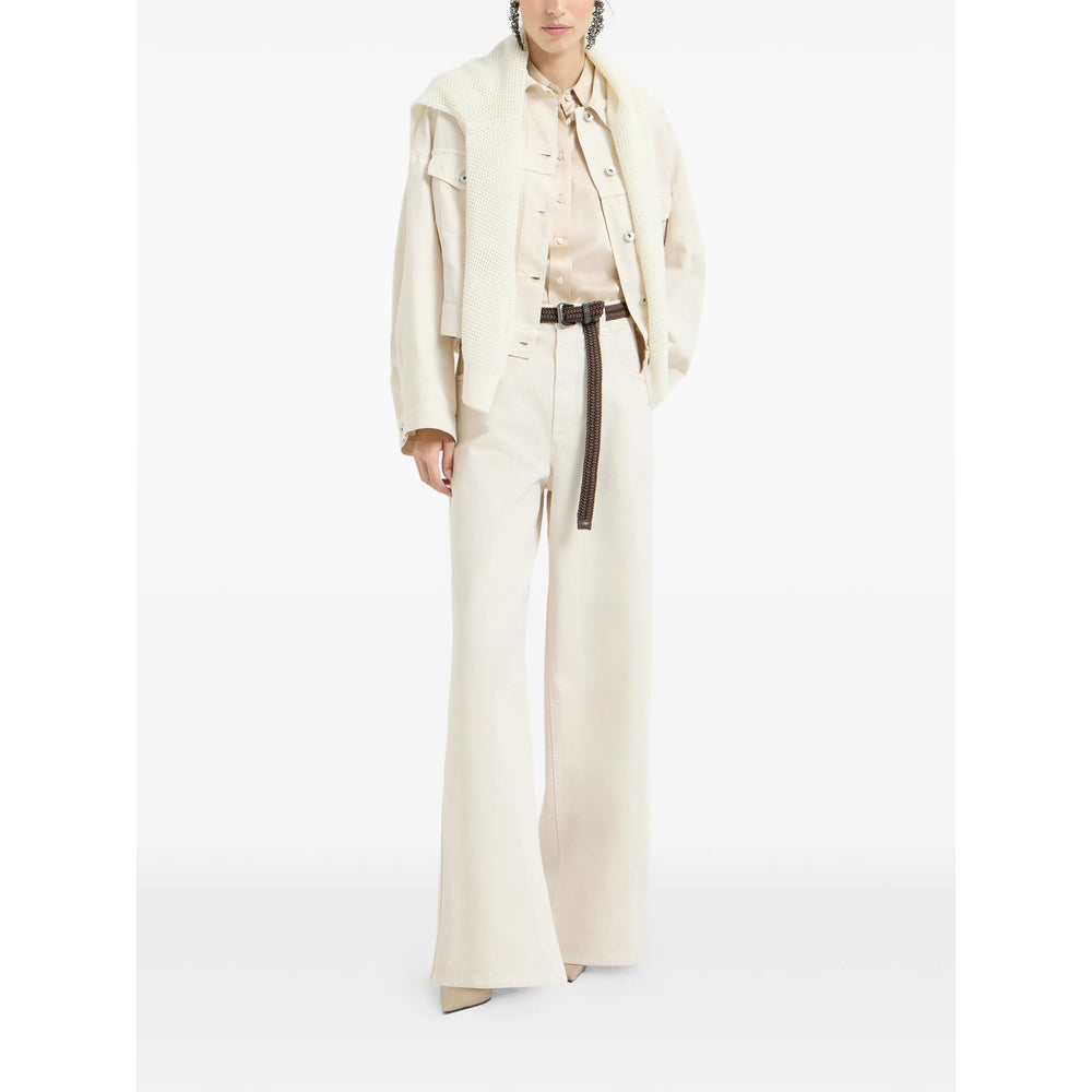 Brunello Cucinelli Pantaloni - Neutro | 07bef748e2a67d9af1e3cd7897780c7b4bc021bb
