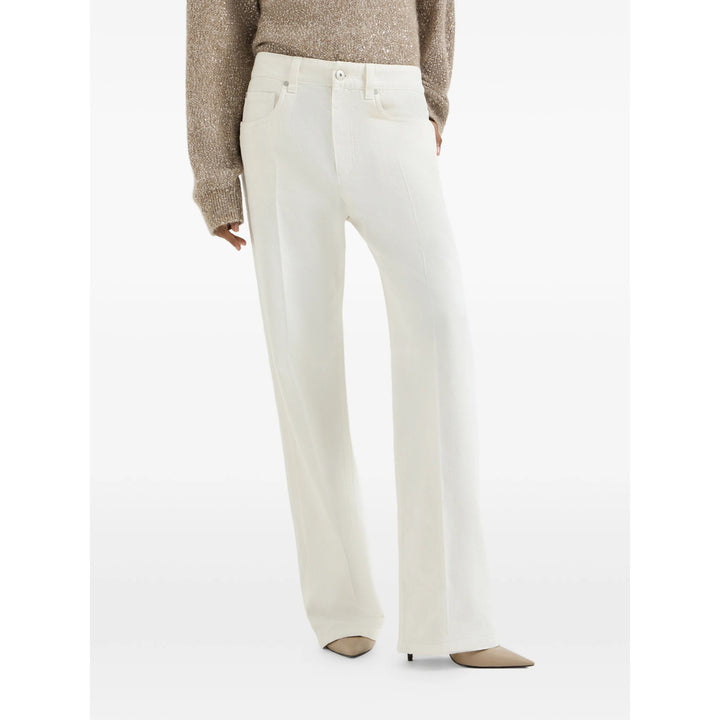 Brunello Cucinelli Pantaloni - Bianco | 1ee93001830083062dfaabdb3a6ec229a879a660