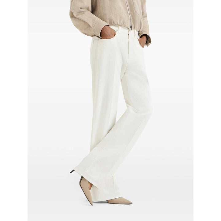 Brunello Cucinelli Pantaloni - Bianco | 6a1df885d19afcab2d2c8381cead4cbd48fa56c0