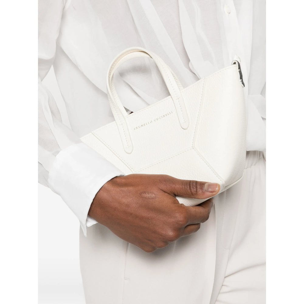 Brunello Cucinelli Borse - Bianco | 1948307a643aba6a7b85117ed8783b9ad24f5821