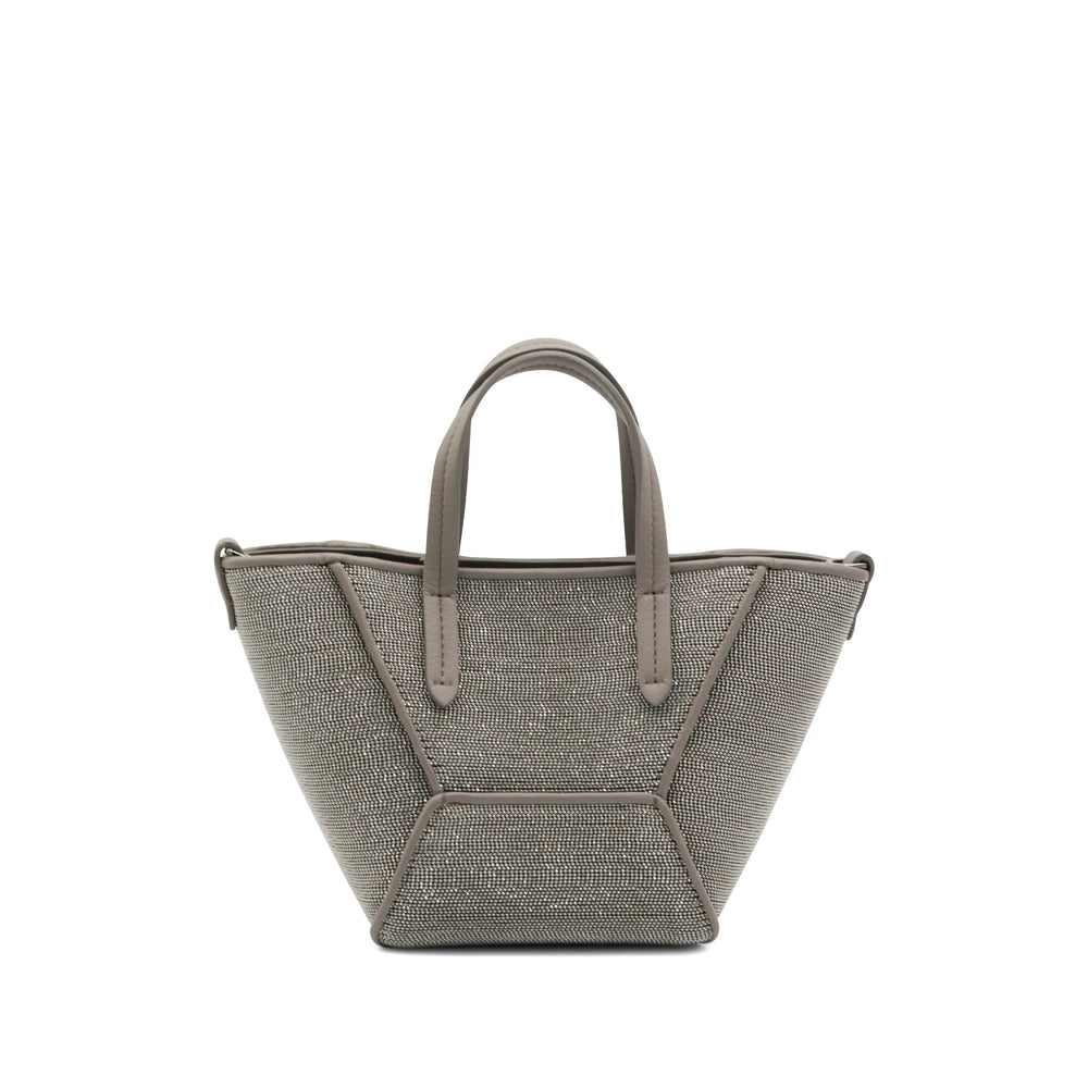 Brunello Cucinelli Borse - Silver/Grey | fc63a784522bdc0152c85c08d886ecd273621f1c