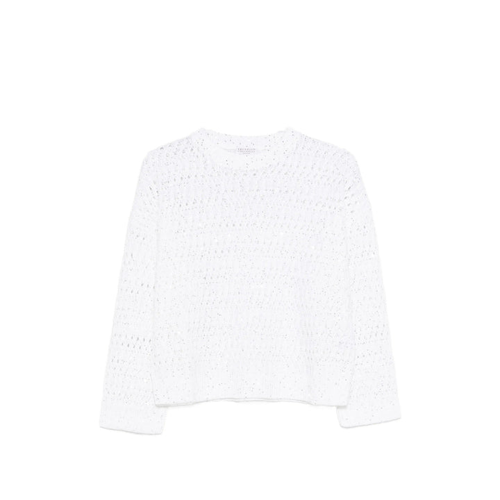 Brunello Cucinelli Maglioni - Bianco | b13c9b6b9c4dc32a131f31a588c419c82f1aa447