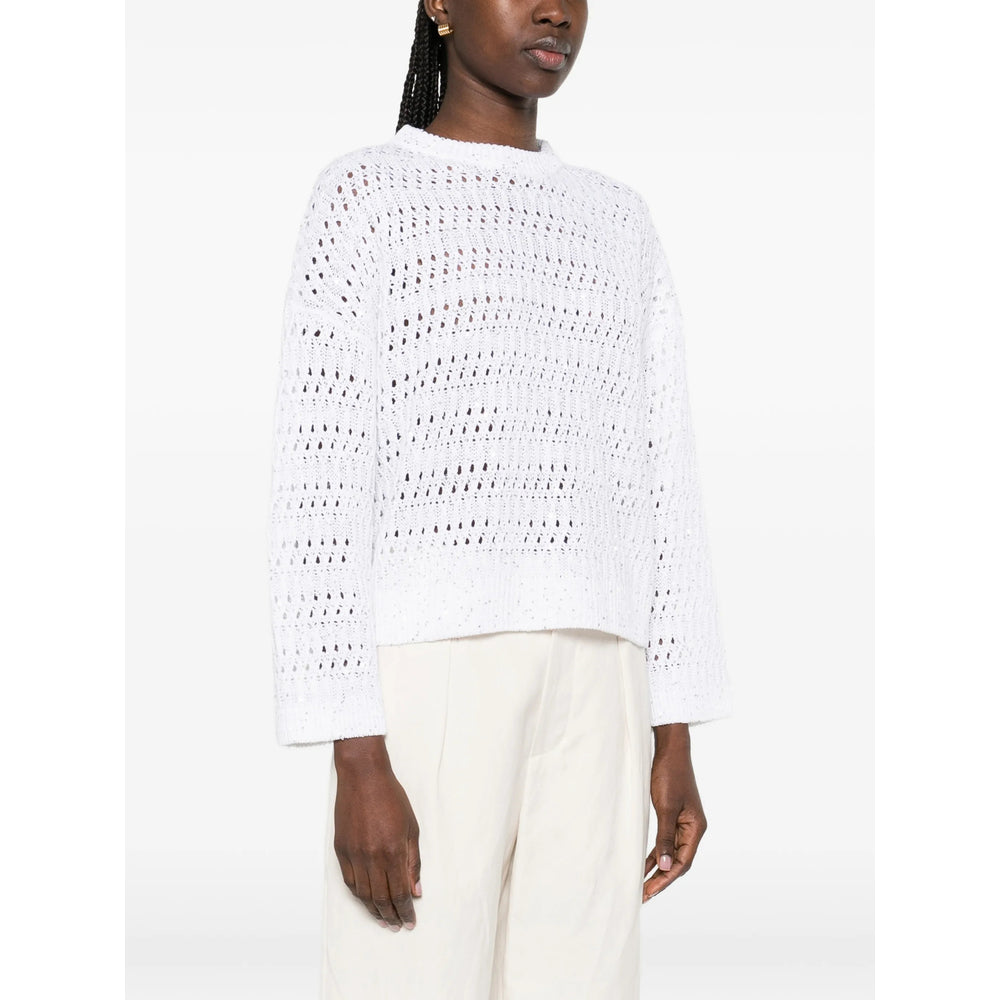 Brunello Cucinelli Maglioni - Bianco | 357e7dc39a40d0b1d1a3c419ab3beaa4ceed43cf