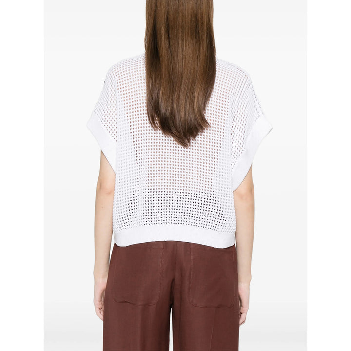 Brunello Cucinelli Maglioni - Bianco | 7f3f06d47ac6a99bf19ea2f27ace0ceb4ab75073