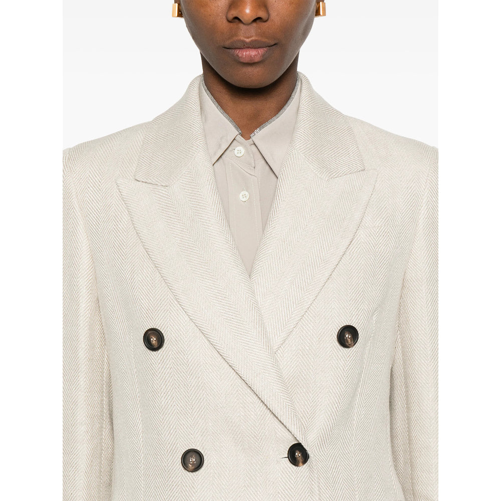 Brunello Cucinelli Giacche - Neutro | d89ac4a1878b80a76e17539f43238000fce27752