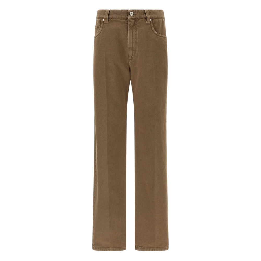 Brunello Cucinelli Pantaloni - Marrone | 46ba3a75748f4e9ce12fc2a4bab5ed6b9d4e1f6f