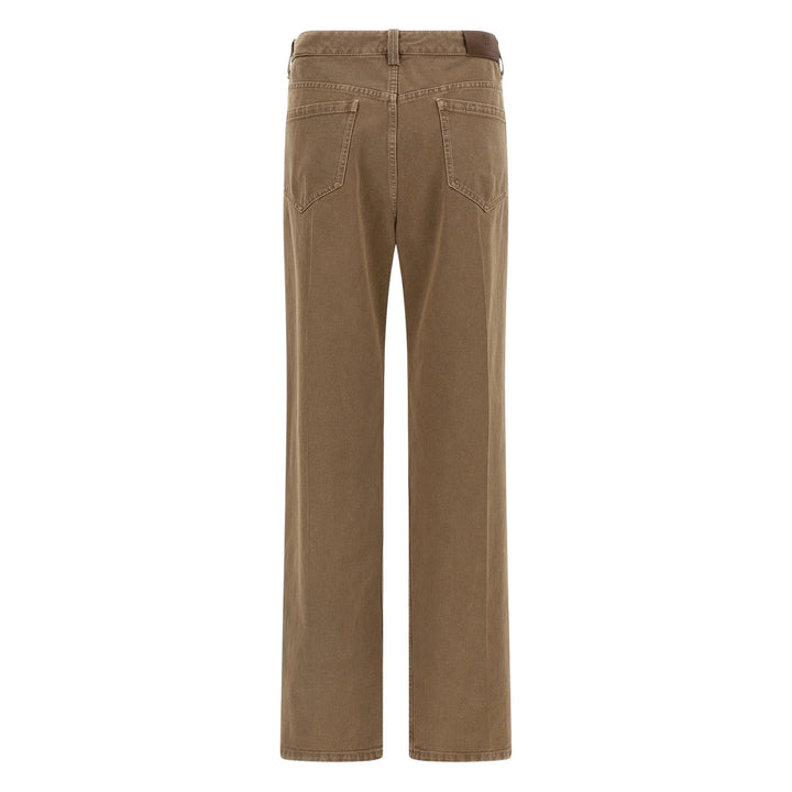 Brunello Cucinelli Pantaloni - Marrone | 4a7106f481f25ea8ed8ad8a08835ccf71ef5a56c