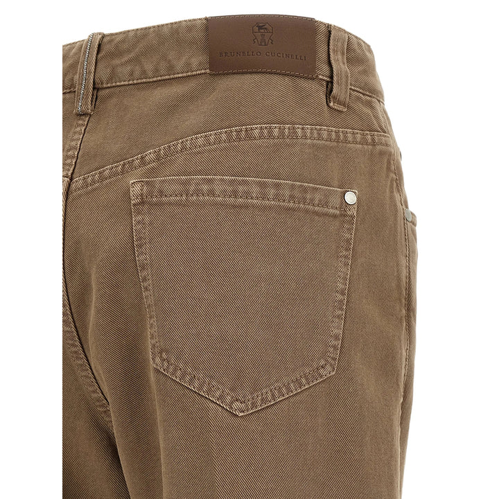 Brunello Cucinelli Pantaloni - Marrone | eff0269d226ddcec70de4b55ae1a0467f1c3a5b0