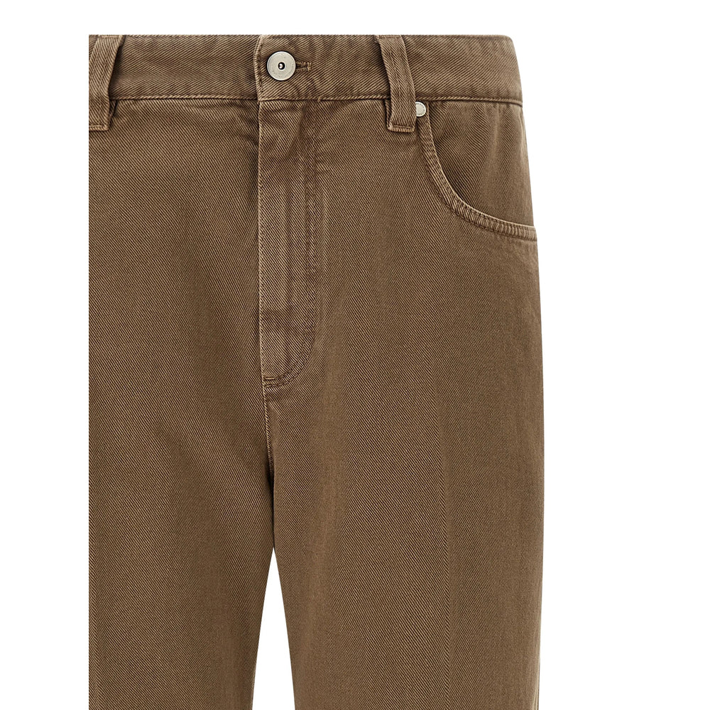 Brunello Cucinelli Pantaloni - Marrone | a30ff24243e155a1e4967a3d40005801deded8cf
