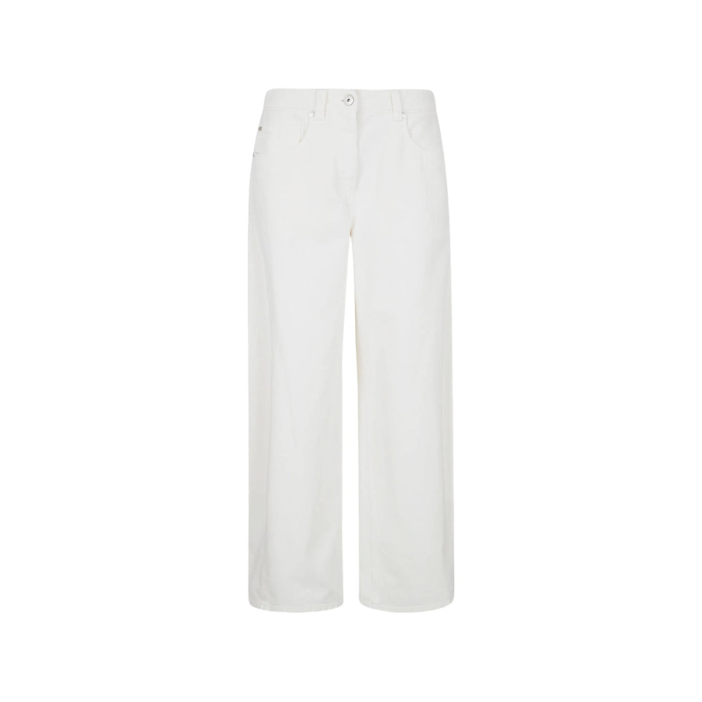 Brunello Cucinelli Pantaloni - Bianco | 8e414e0f42a977e13cd790c0ff76a6a0035de129