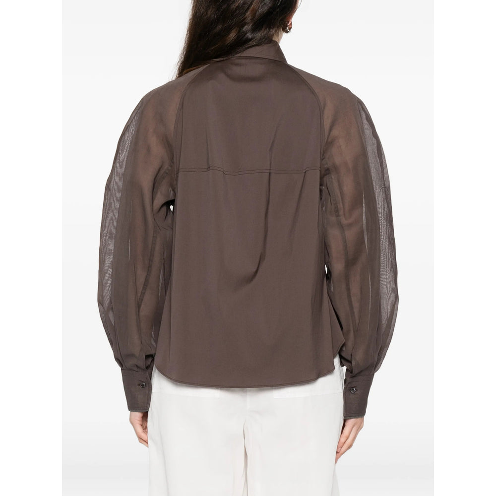 Brunello Cucinelli Camicie - Marrone | 329de8f5b87ee2f09a71eebccc671ed2f76442ac