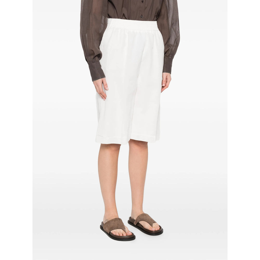 Brunello Cucinelli Shorts - Bianco | 09dedb5dcf65ffd7a25f0c6b1f68571871a64423