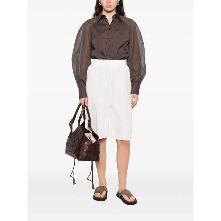 Brunello Cucinelli Shorts - Bianco | d02a9b9b916df45cc68840e66b4b2ef41bdab950