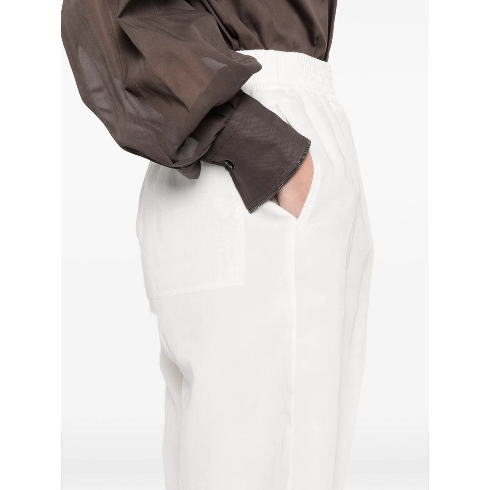 Brunello Cucinelli Shorts - Bianco | a85a1473166e739b48664111f8bd50df6f367ffb