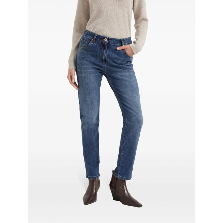 Brunello Cucinelli Jeans - Blu | 7a17ce7906cba933e9ba71320cc1d5e5a34bf8ef