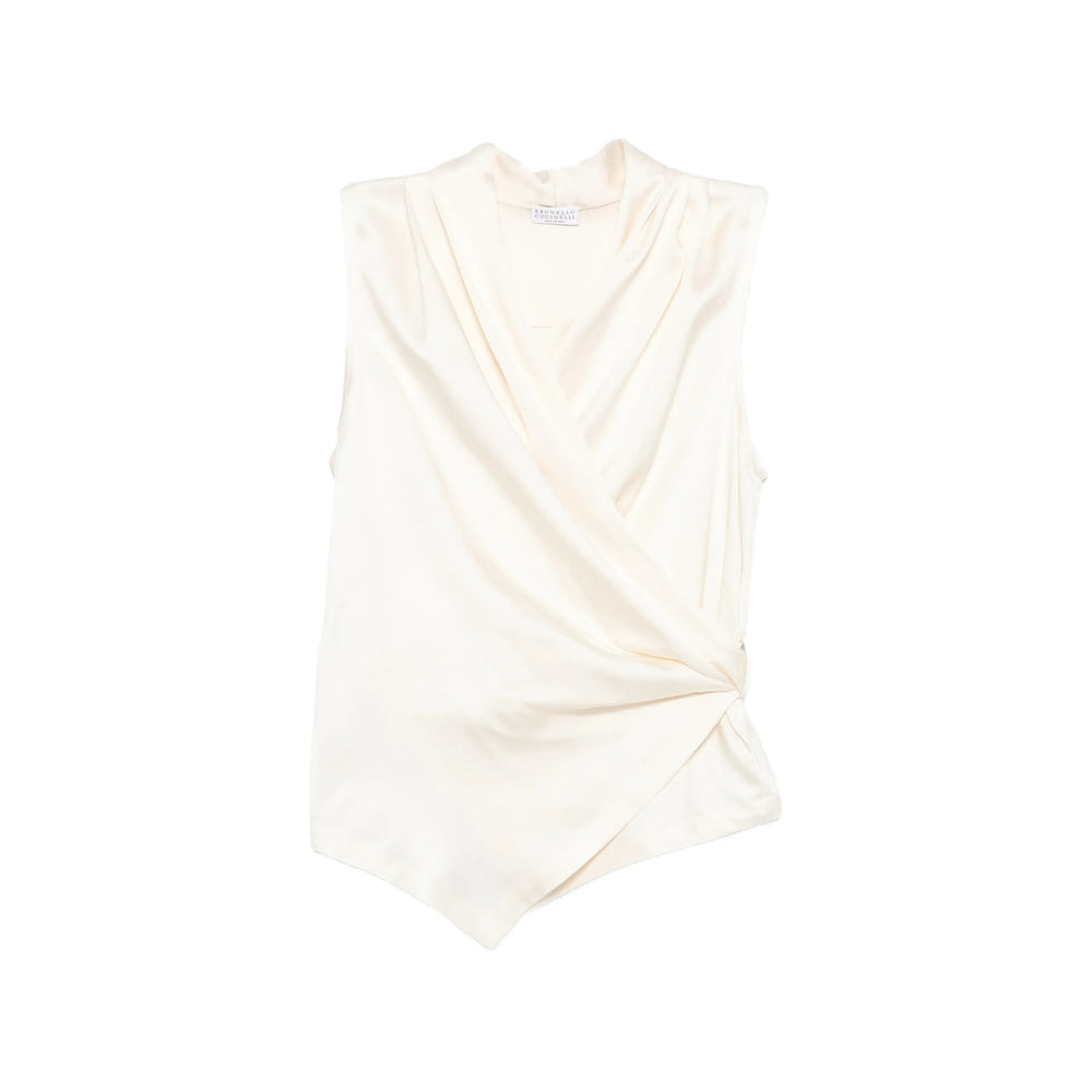 Brunello Cucinelli Top - Neutro | 36d9b7373e93bef1476cdefbaf39f0da2984e36d