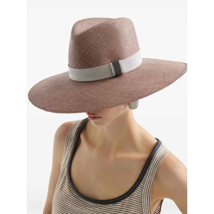 Brunello Cucinelli Caps - Marrone | e17c91d5249d4ed2372529ad1cfd81e398d52374