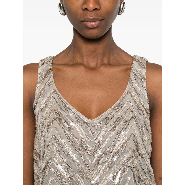 Brunello Cucinelli Top - Neutrals/Gold | b6433b8d96816eb125eeda43a0562703caadf1c1