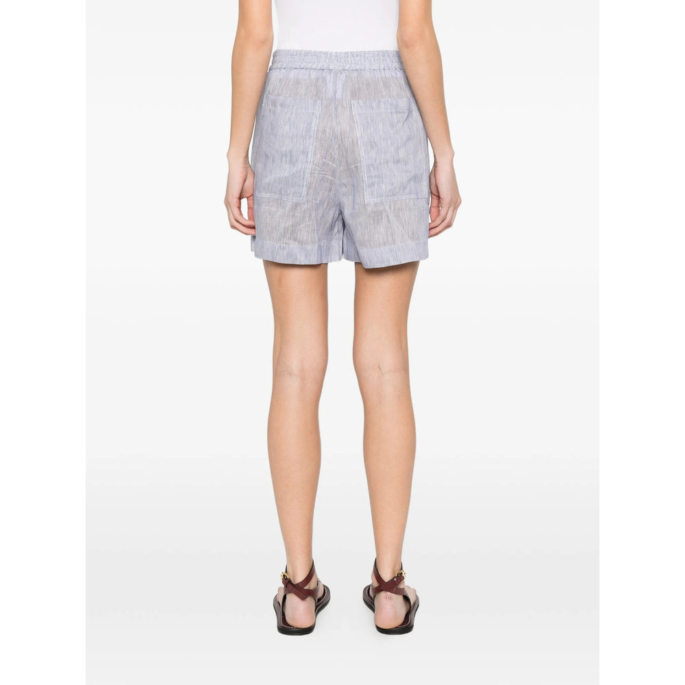 Brunello Cucinelli Shorts - Bianco, Blu | dddfa5d6658b8c05612e2735e0e440001223b5fa