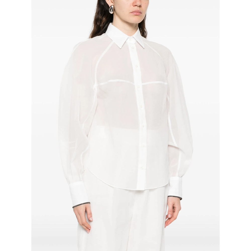 Brunello Cucinelli Camicie - Bianco | 379d36e9e6249850427b6b67c3e5b0b757e5ee07