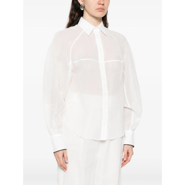 Brunello Cucinelli Camicie - Bianco | 379d36e9e6249850427b6b67c3e5b0b757e5ee07
