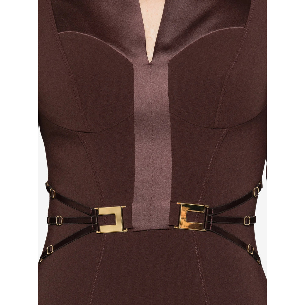 Elisabetta Franchi Abiti - Marrone | 17af4a3f63840eb524e9c1fc982ff9b3a04c54df