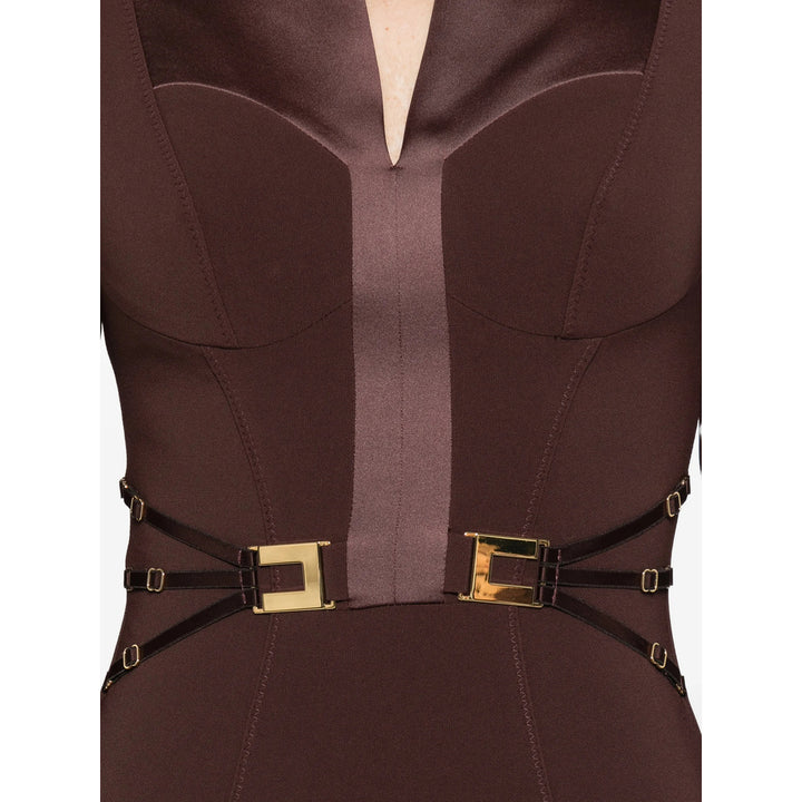 Elisabetta Franchi Abiti - Marrone | 17af4a3f63840eb524e9c1fc982ff9b3a04c54df