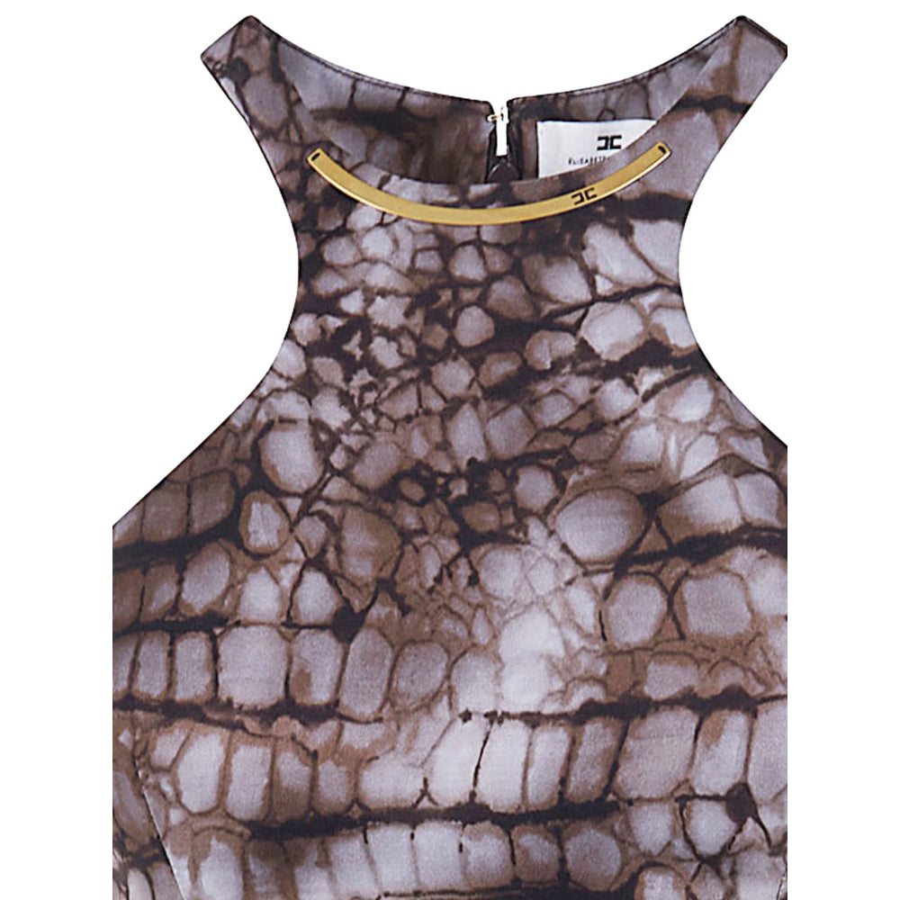 Elisabetta Franchi Abiti - Marrone, Neutro | f98e849b606bf13463fd90af01523efefbe066f1