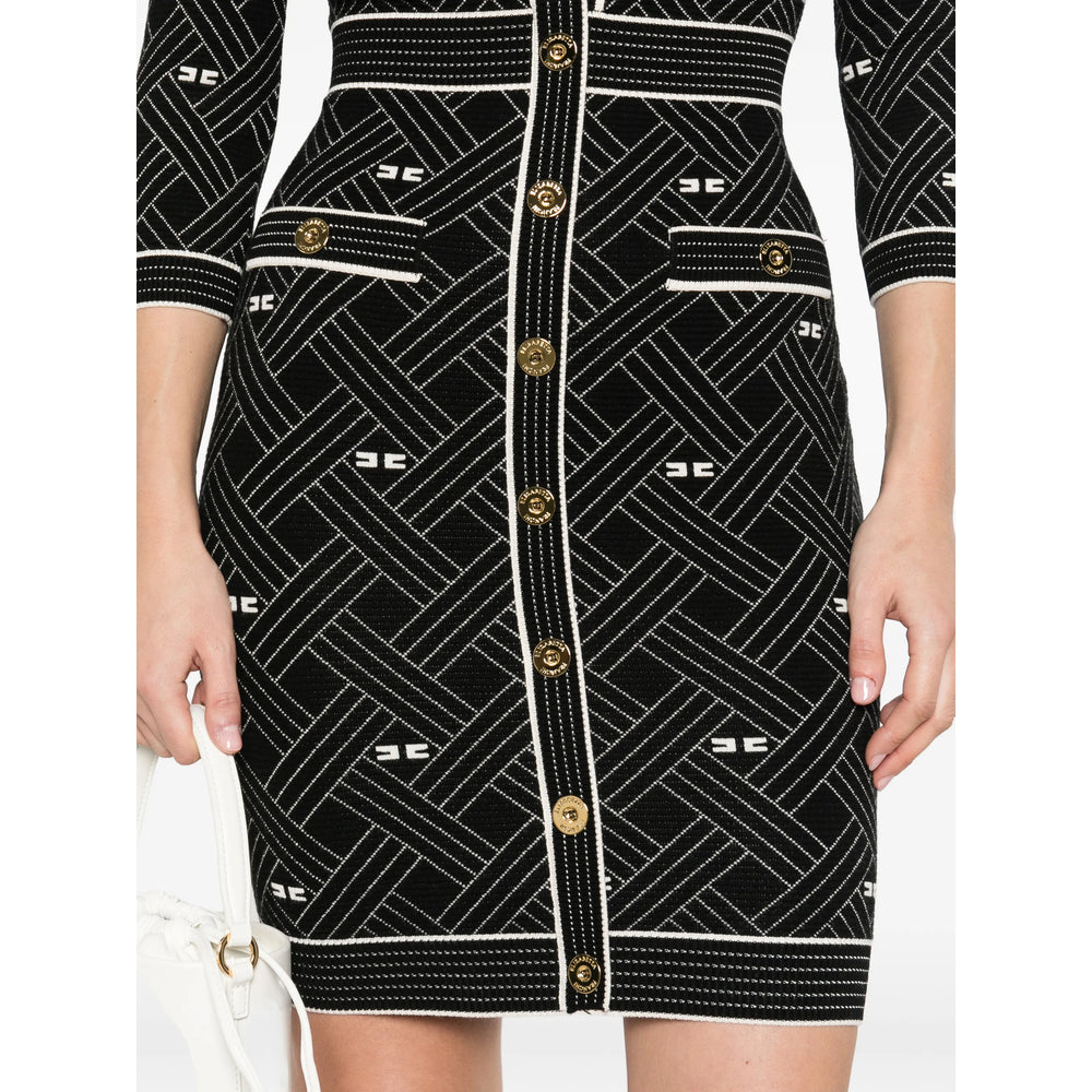 Elisabetta Franchi Abiti - Nero, Bianco | 1b41f3cc5868fdc16a6959dae030a944b6d34eb2