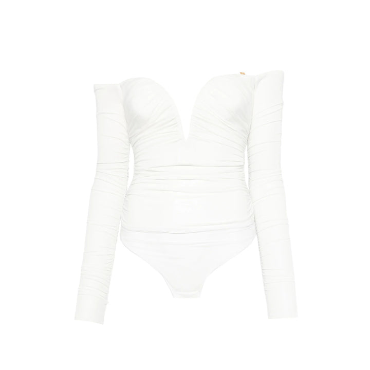 Elisabetta Franchi Bodysuits - Bianco | c23185ae11da91a9324d8c08beba321066e1d728
