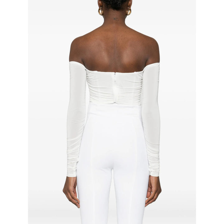 Elisabetta Franchi Bodysuits - Bianco | f4f1bc1ebbefdd4436d0277bc511edf737f3825d