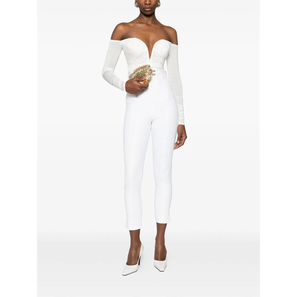 Elisabetta Franchi Bodysuits - Bianco | 453819cc329cbd602d72659c0d5f0aaa20af5ecf