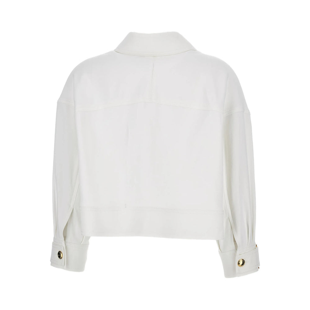 Elisabetta Franchi Outerwears - Bianco | 876723102ccfacac1f2e1c22049f41a96757993d