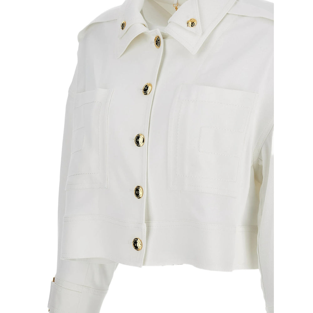 Elisabetta Franchi Outerwears - Bianco | 75921f9eeedc49b49b3dda765a93870239af7b26