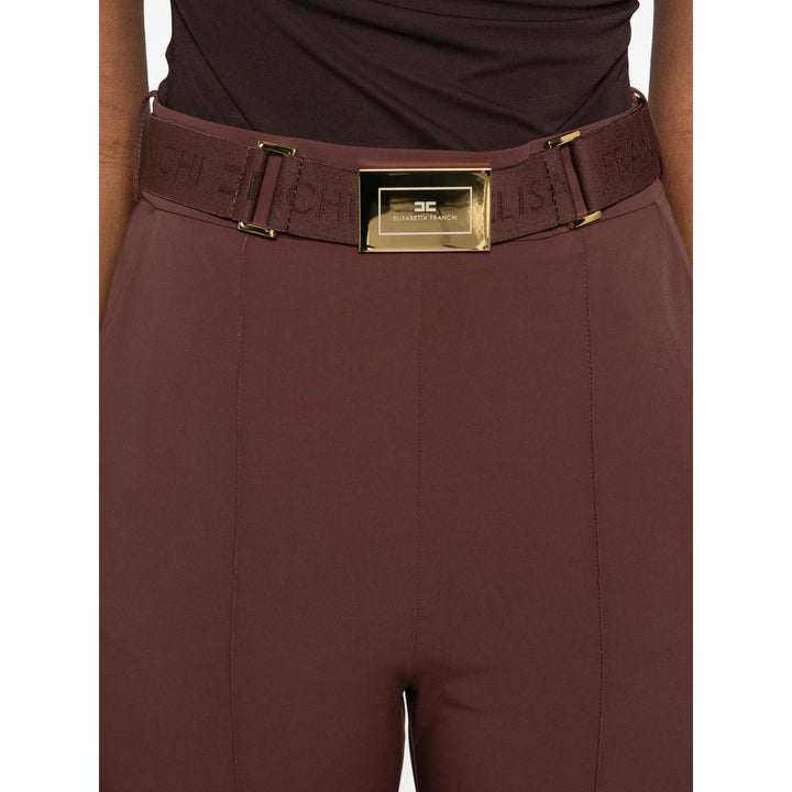 Elisabetta Franchi Pantaloni - Marrone | 757b2a01ca20454504a65ba41f98feb597fe48f6
