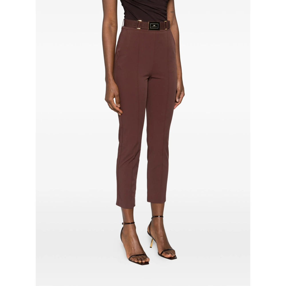 Elisabetta Franchi Pantaloni - Marrone | 0dc9e309233743c13f6d7c5060f47939b75cdaf7