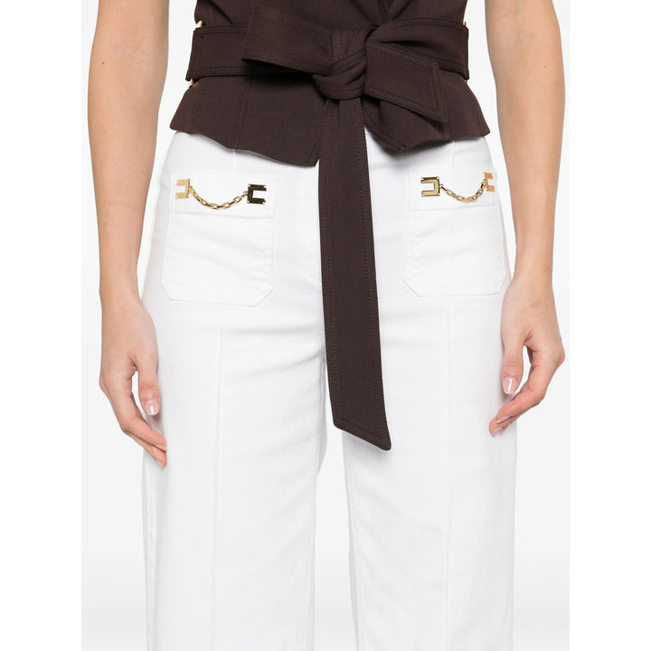 Elisabetta Franchi Jeans - Bianco | 4398e1e82f812ebde321d0b0f37160c455db9e13