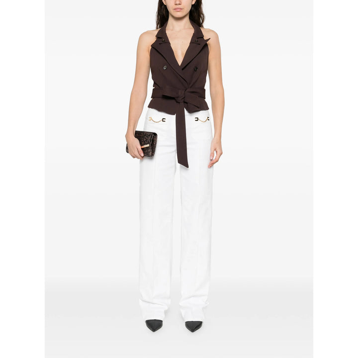 Elisabetta Franchi Jeans - Bianco | 9f088686805364d6372d213edc204f4d1e2c9f8c