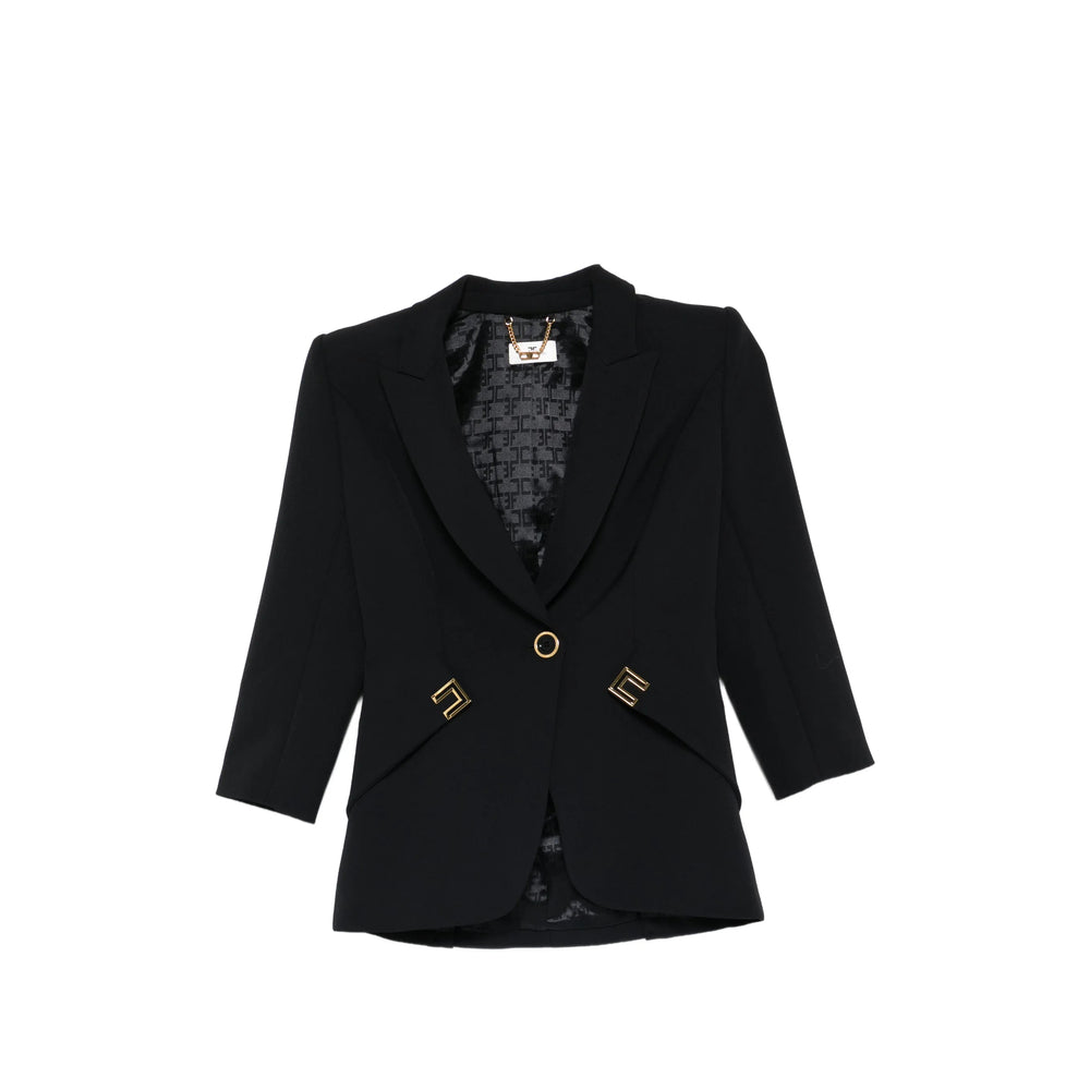 Elisabetta Franchi Giacche - Nero | e30e7b1cd8fae8b3dde9856b97733c41eb331565