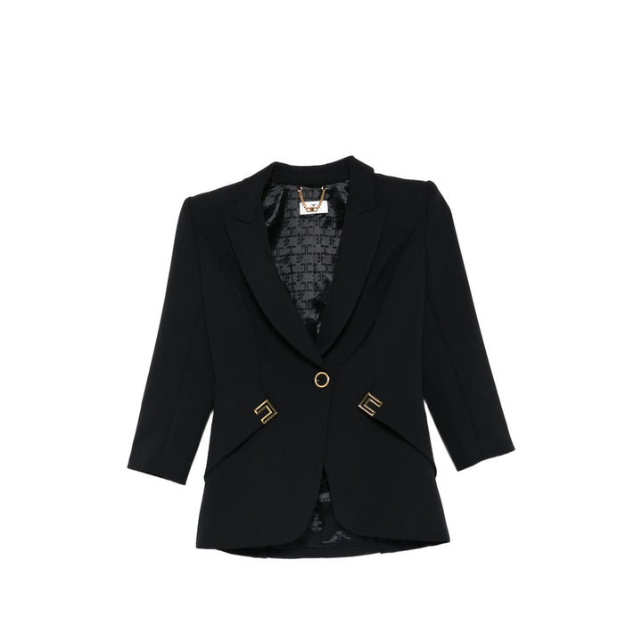 Elisabetta Franchi Giacche - Nero | e30e7b1cd8fae8b3dde9856b97733c41eb331565